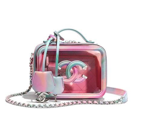 chanel iridescent vanity case|Chanel vanity bag 2020.